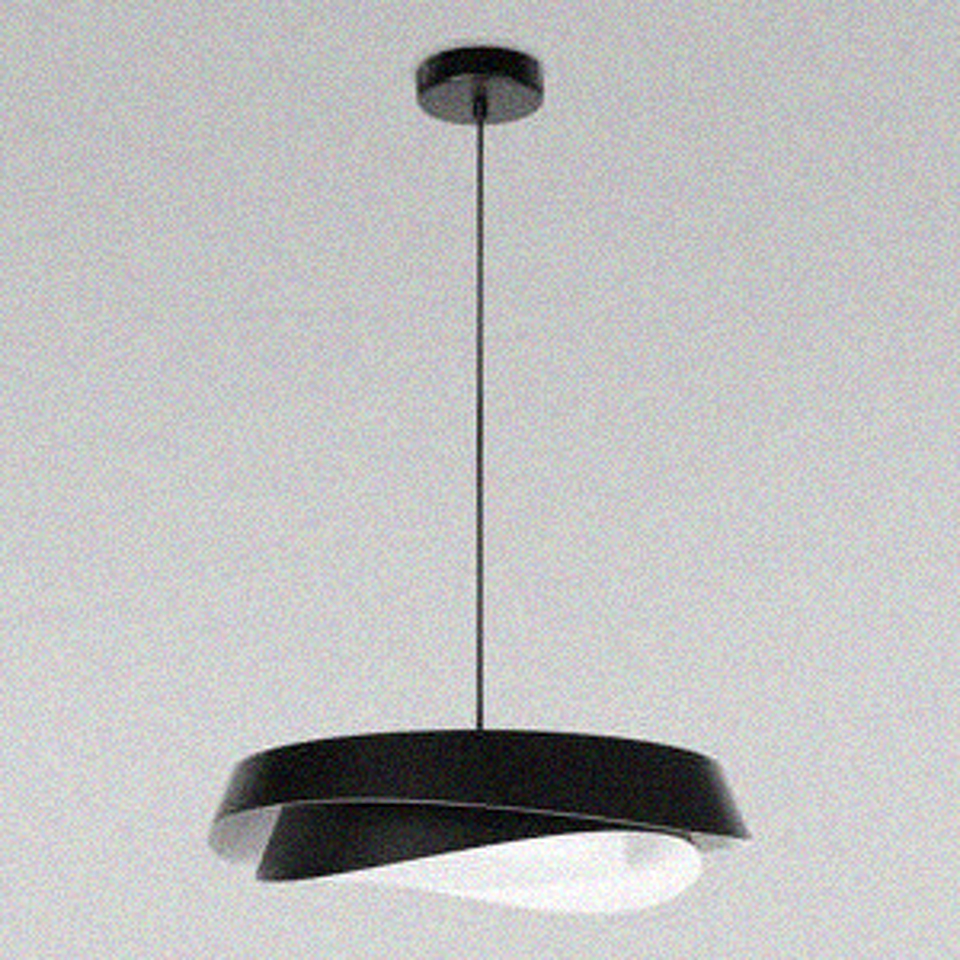 Фото №12  Подвесной светильник 10256P Black Подвесной светильник LOFT IT Petale