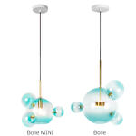 Превью фото №7  Подвесной светильник 2027-P4 Blue mini Подвесной светильник LOFT IT Bolle