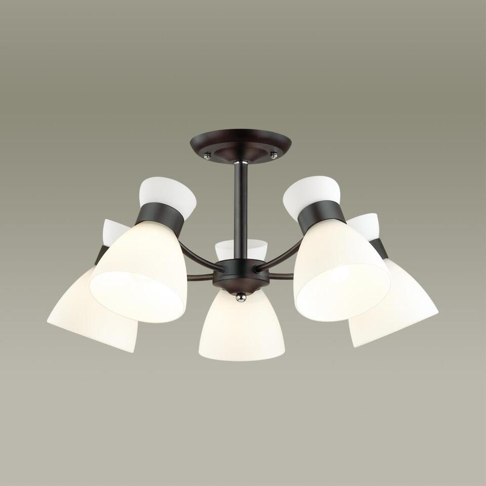 Фото №4  Люстра LUMION 4534/5C COMFI LN26 112 черный Люстра потолочная E27 5*60W 220V WILMA