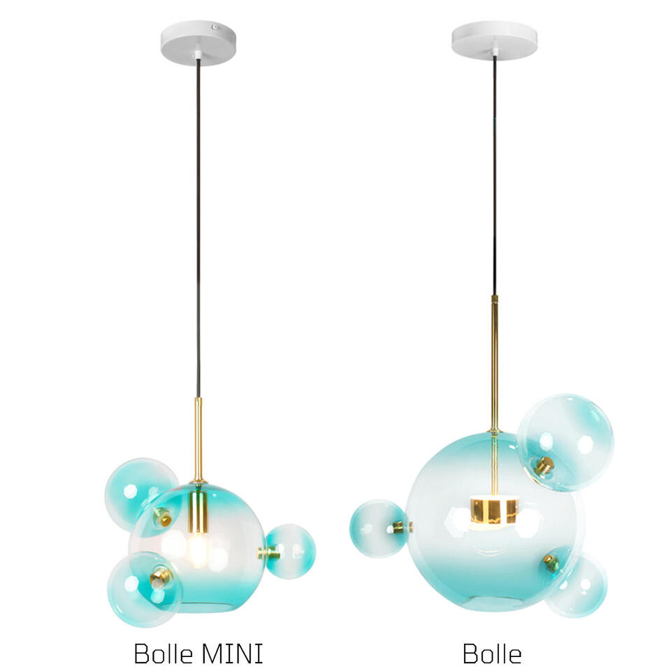 Фото №9  Подвесной светильник 2027-P4 Blue mini Подвесной светильник LOFT IT Bolle