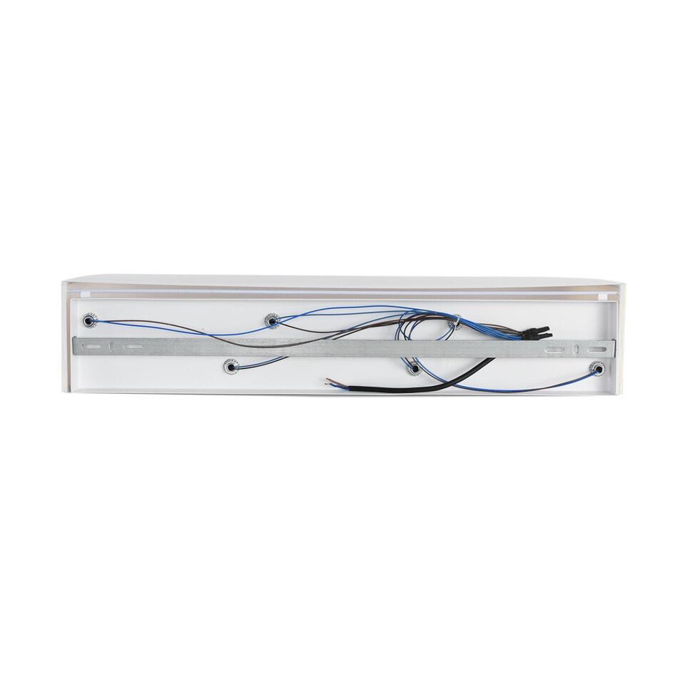 Фото №6  LUMION 8328/6W MODERNI LN26 425 белый/серый, металл/текстиль/пластик Бра E14 LED 6*10W 220V GOFERA