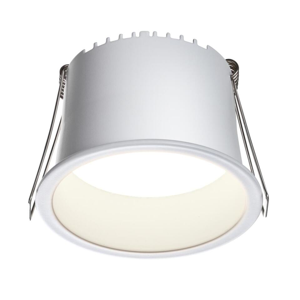 Фото №5  NOVOTECH 359234 SPOT NT23 472 белый Светильник встраиваемый светодиодный IP20 LED 9W 220V 540Лм 3000К TRAN