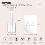 Превью фото №11  Настольная лампа Аккумуляторный светильник Maytoni MOD229TL-L3W3K1