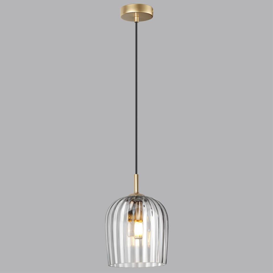 Фото №3  Подвесной светильник LUMION 6551/1A SUSPENTIONI LN26 387 матовое золото Подвес E14 1*40W 220V ELLIE