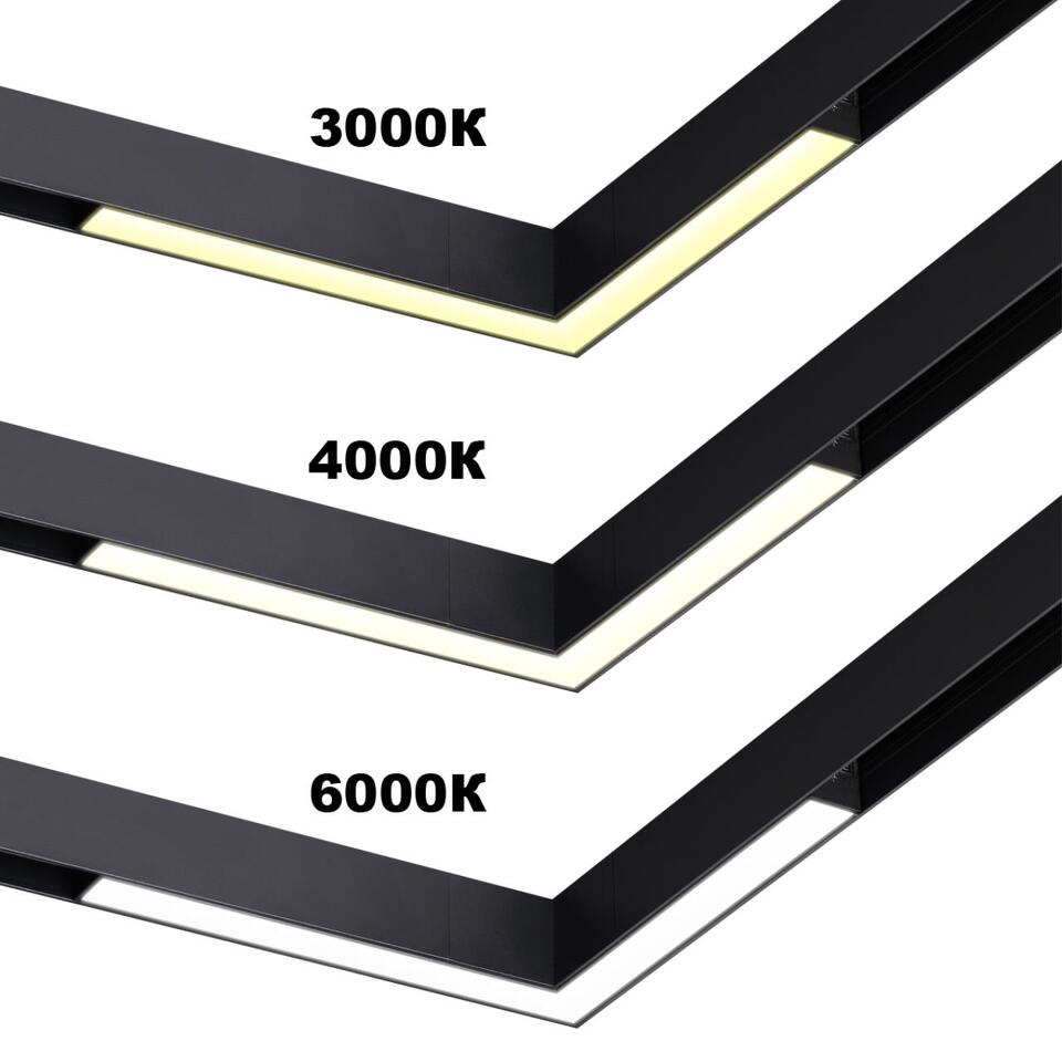 Фото №8  NOVOTECH 359945 PORT NT25 212 черный Трековый св-к диммир. со сменой цв.температуры, пульт ДУ/Tuya Smart Life IP20 LED 20W 3000-6000K 90-240V VECTOR