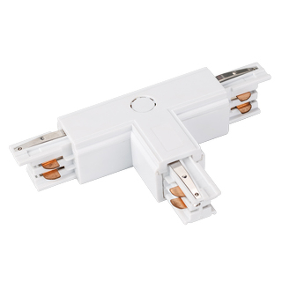 Фото №1  Arlight Коннектор тройной LGD-4TR-CON-EXT-L1-WH (C) ( IP20 Пластик, 3 года)