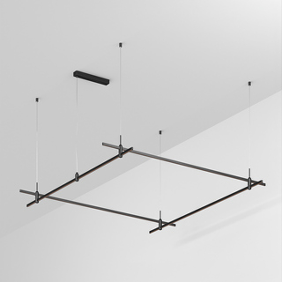 Фото №1  Arlight Основание ART-APRIORI-QUADRAT-HANG-2000x2000 (BK) ( IP20 Металл, 3 года)