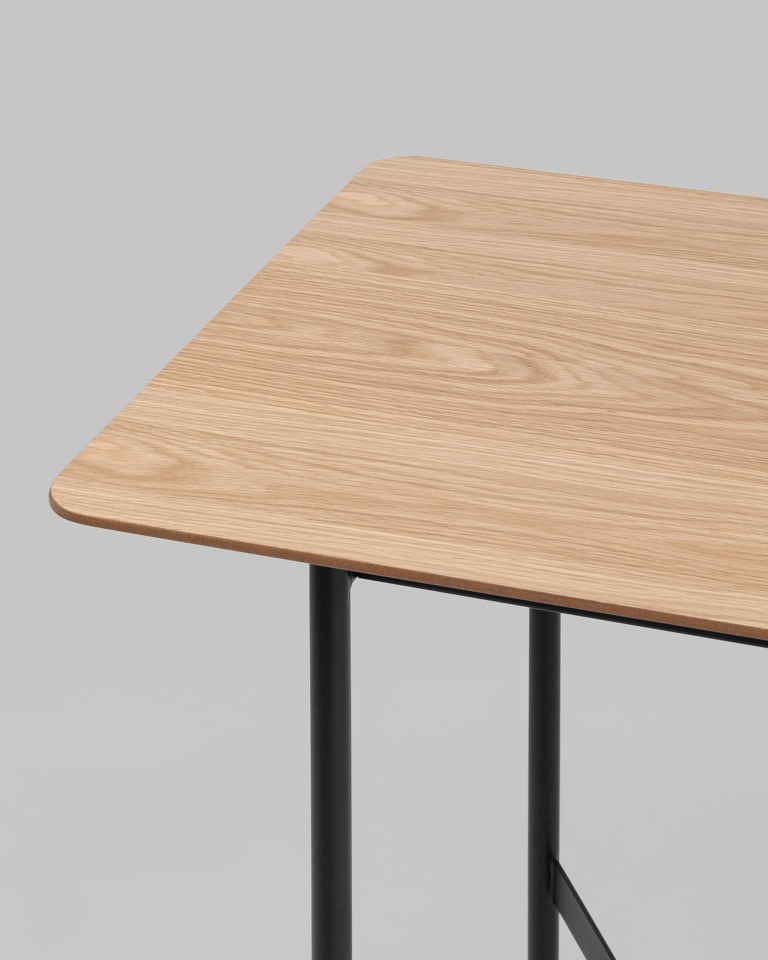 Фото №9  Стол барный Knobb 120*60 светлое дерево
