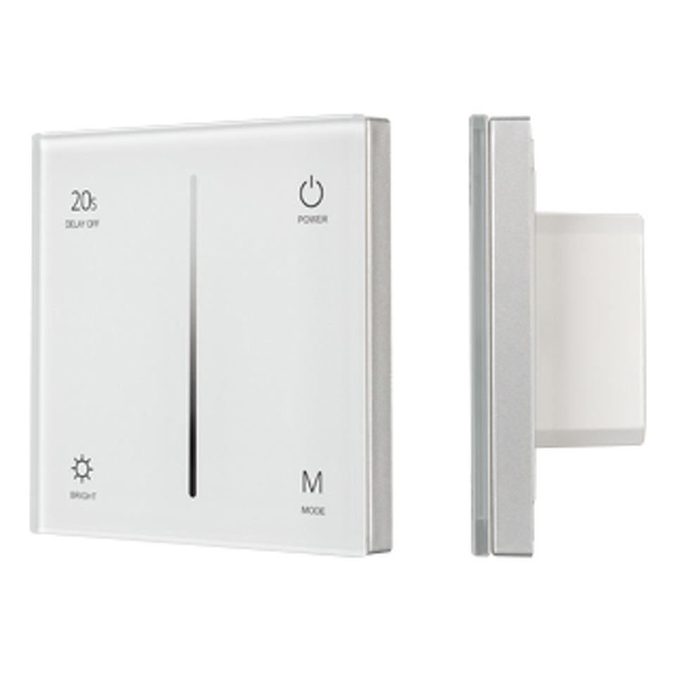 Фото №1  Arlight Панель SMART-P35-DIM-IN White (230V, 0-10V, Sens, 2.4G) ( IP20 Пластик, 5 лет)