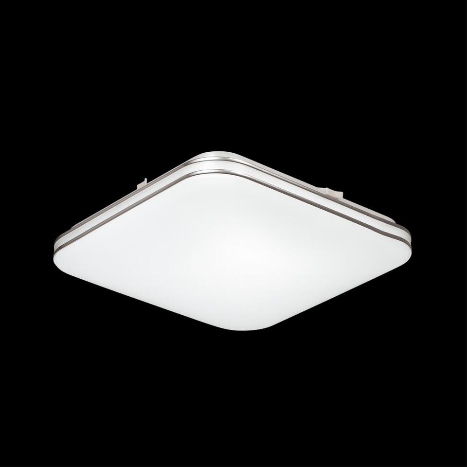 Фото №5  SONEX 3020/DL TAN SN 213 Светильник пластик/хром LED 48Вт 3000-6300K 435х435 IP43 пульт ДУ/ LampSmart LONA
