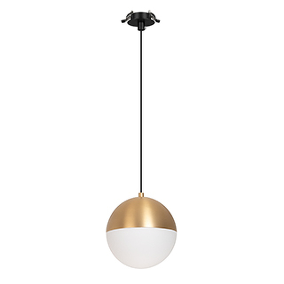 Фото №1  Подвесной светильник Arlight Светильник SP-EMISFERO-HANG-BUILT-R150-11W Warm3000 (GD, 170 deg, 230V) ( IP20 Металл, 3 года)