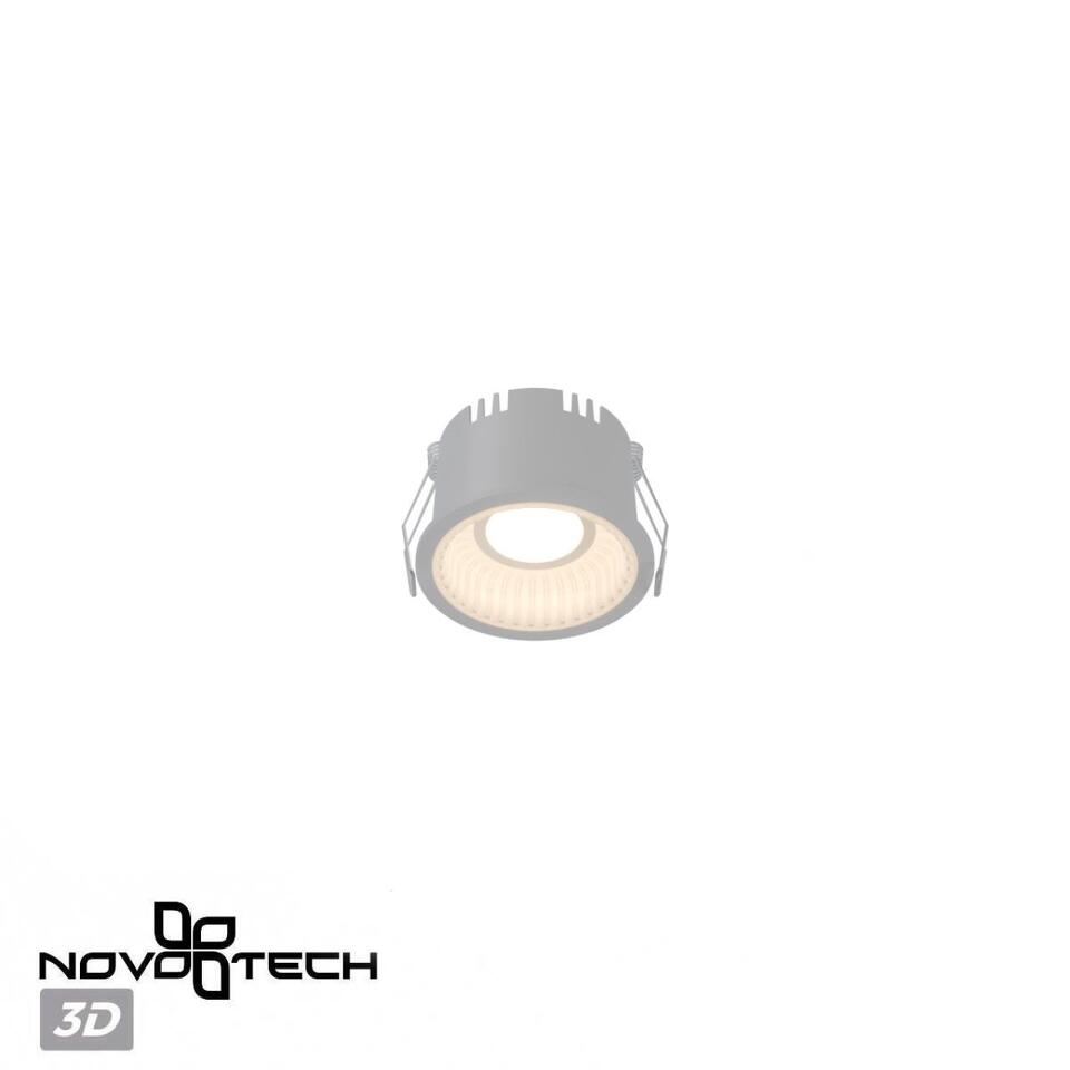 Фото №8  NOVOTECH 359873 WIR NT26 000 белый Светильник встраиваемый с переключателем цв. температуры IP20 LED 7W 100-265V 3000К/4000К/6000К CLARTE