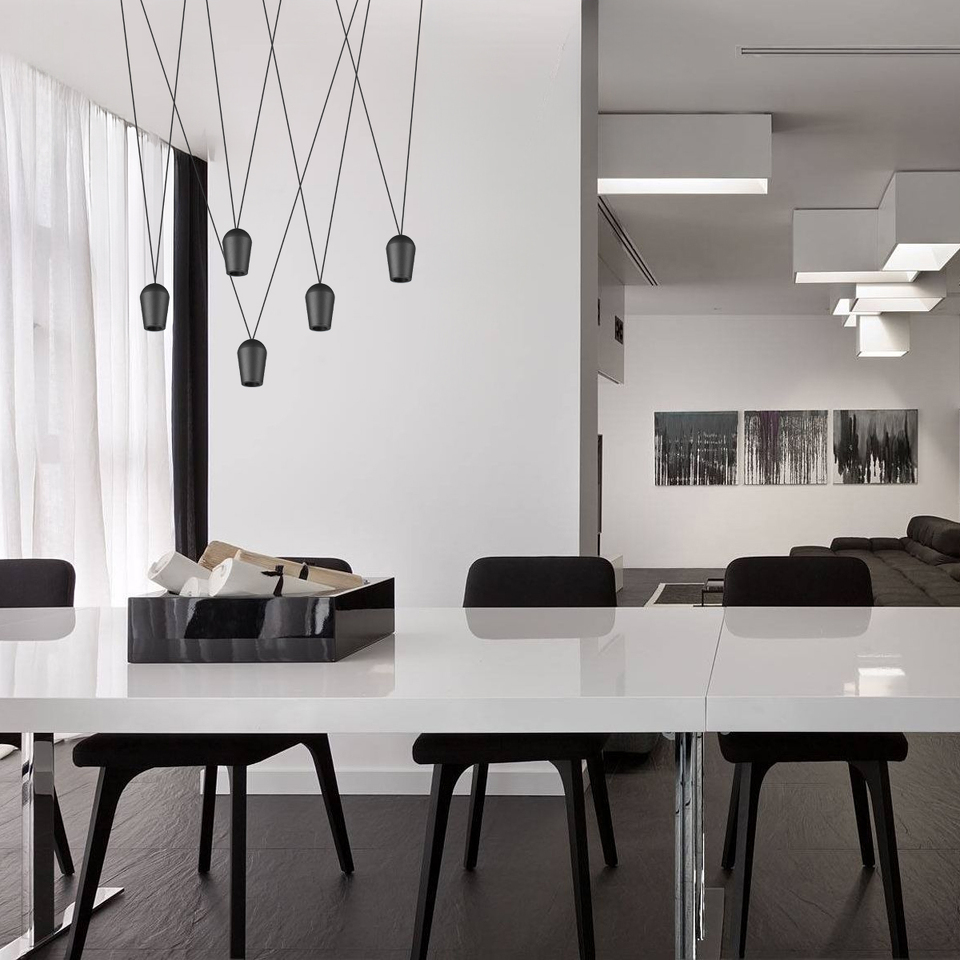 Фото №11  Подвесной светильник 10357/5 Подвесной светильник LOFT IT Blackout