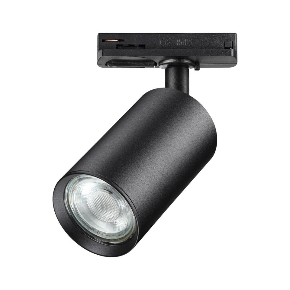 Фото №4  NOVOTECH 370963 PORT NT23 205 черный Светильник однофазный двухжильный трековый GU10 50W 220V PIPE