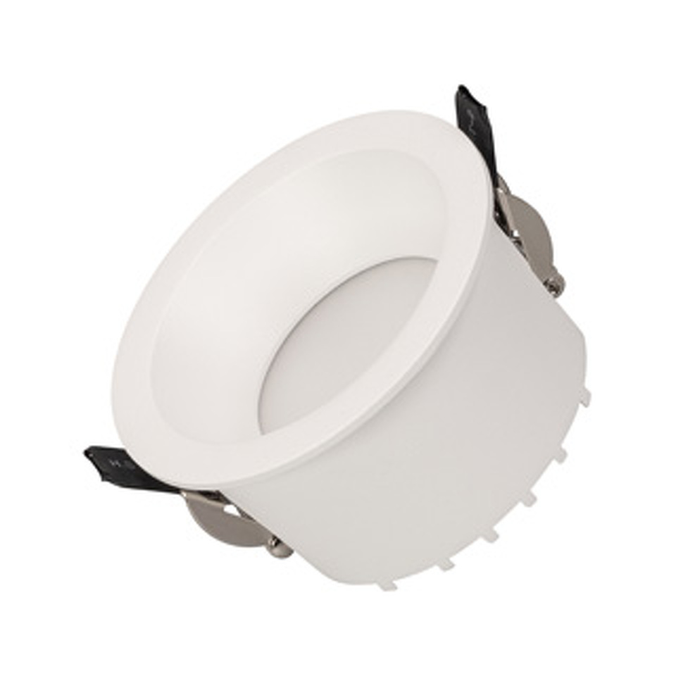 Фото №1  Arlight Светильник MS-DROP-BUILT-R84-8W Warm3000 (WH, 85 deg, 230V) ( IP54 Металл, 5 лет)