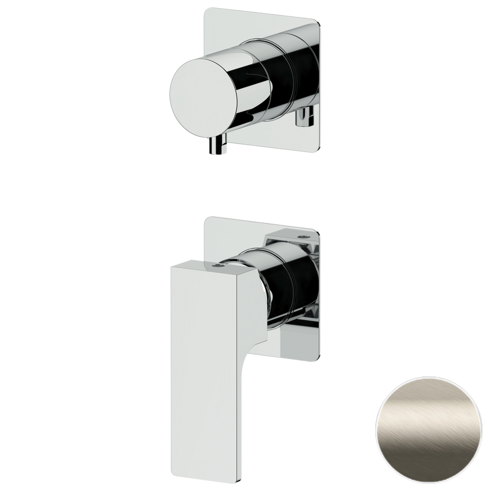 Фото №1  Смеситель для душа Remer Absolute AU93PWBXV, сталь