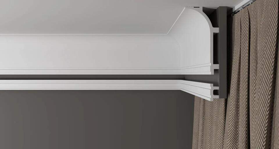 Фото №30  Карниз Decor-dizayn DD520/Карниз (140х70х2000мм)/6, шт