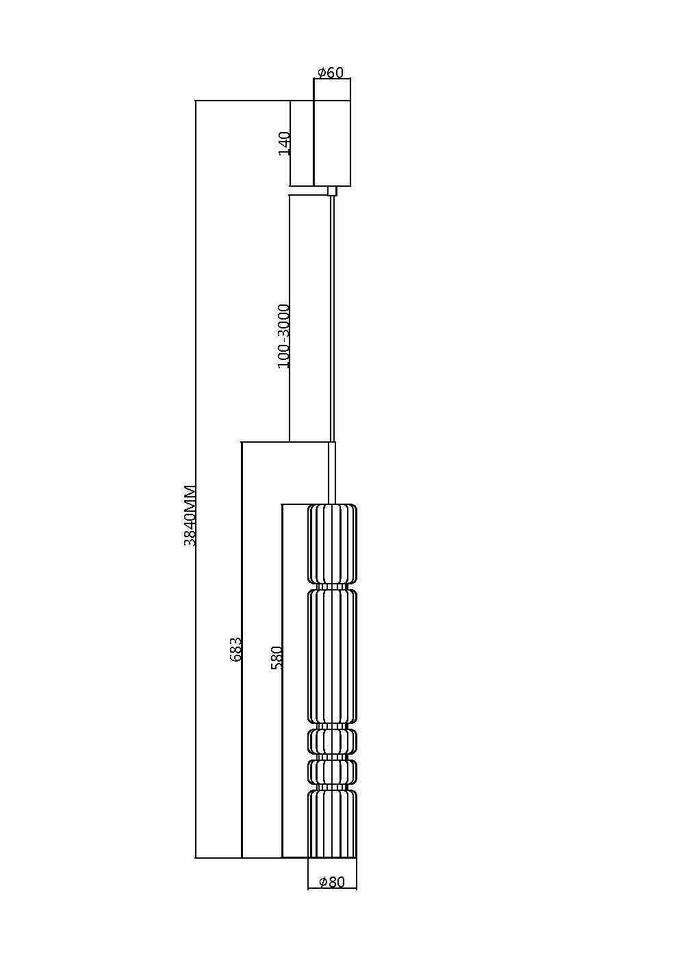 Фото №8  Подвесной светильник Подвесной светильник Maytoni MOD272PL-L12BS3K