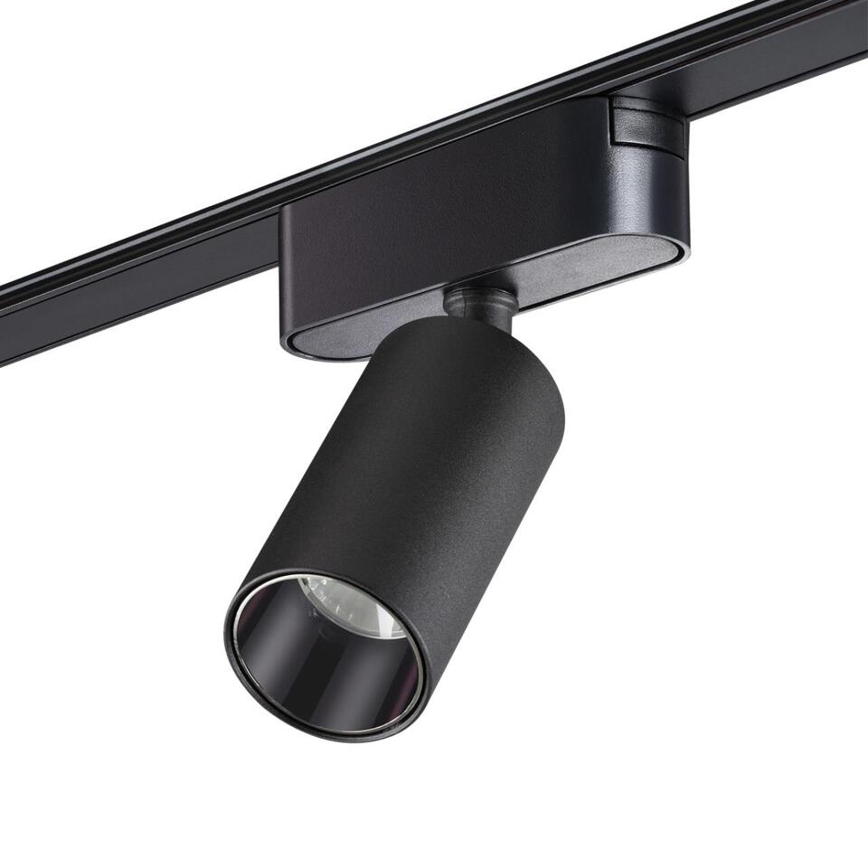 Фото №5  NOVOTECH 359088 SHINO NT23 184 черный Трековый светильник для низков. шинопровода IP20 LED 4000K 12W 48V 1080Лм SMAL