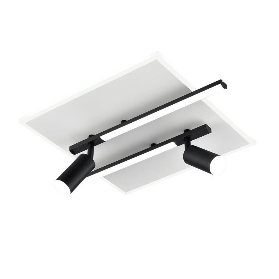 Фото №7  LUMION 8256/40CL LEDIO LN 000 белый/черный, металл/пластик Светильник потолочный LED 40W  3000/4000/6500К 220V STELLS