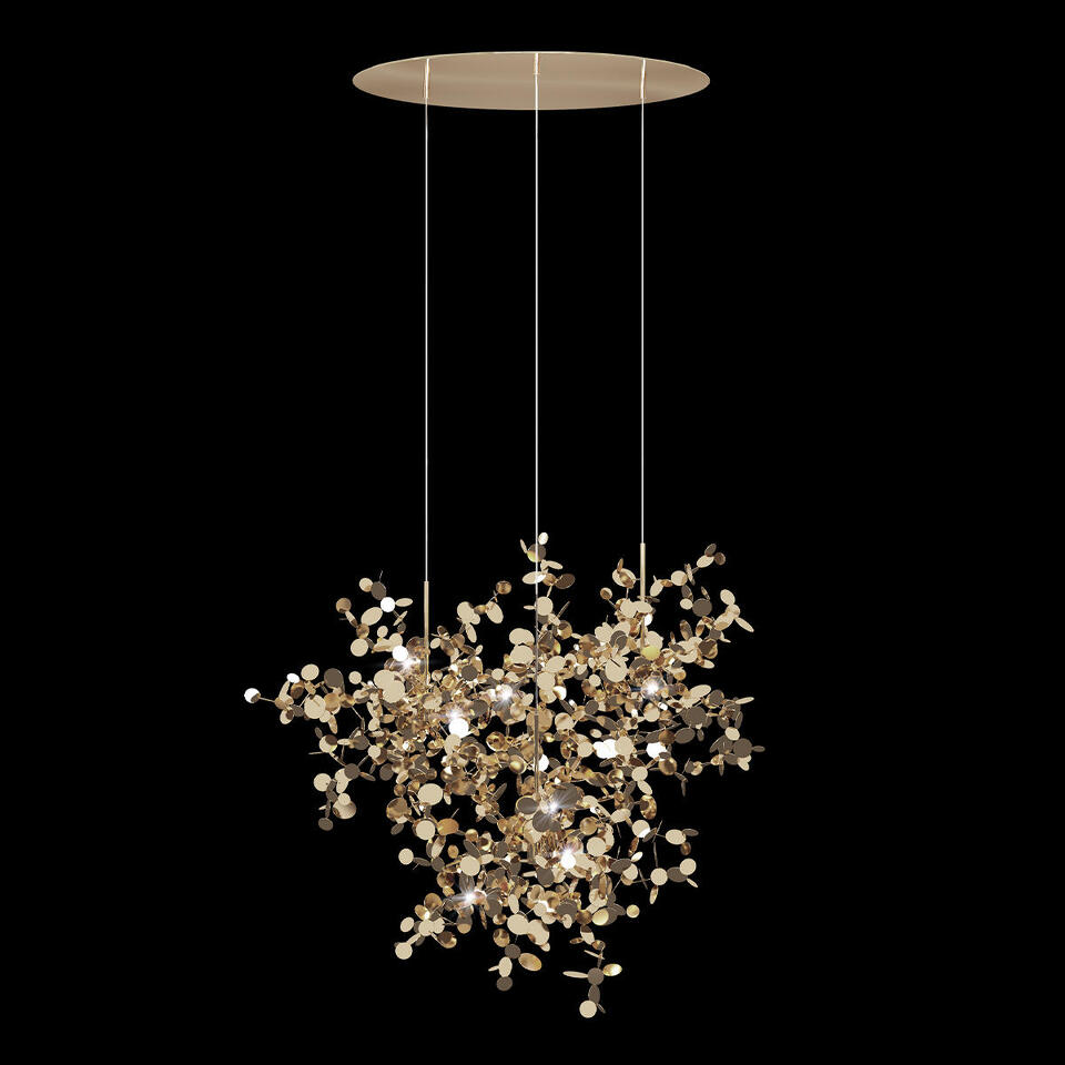 Фото №4  Подвесной светильник 10101/3 Gold Подвесной светильник LOFT IT Spark