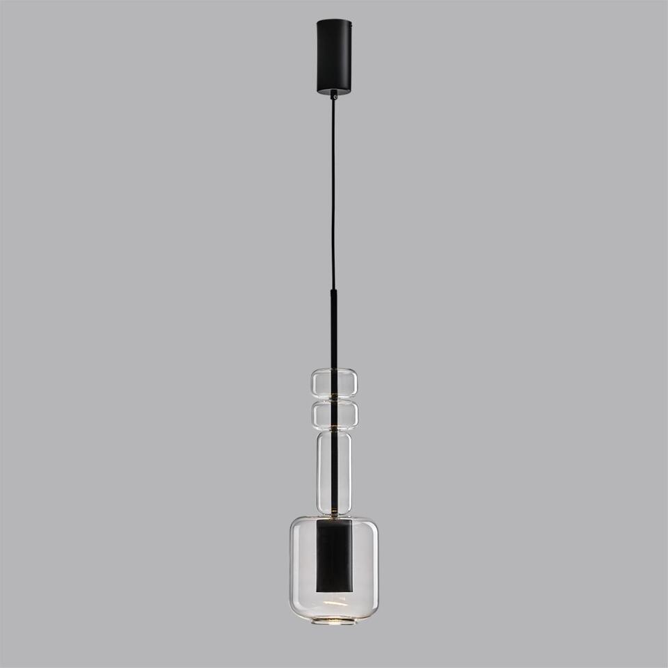 Фото №4  Подвесной светильник LUMION 6503/1A SUSPENTIONI LN26 385 чёрный Подвес GU10 50W 220V VERONA