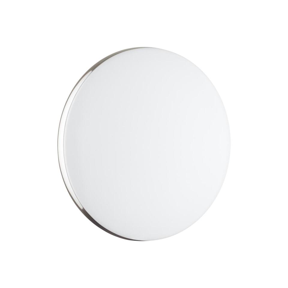 Фото №5  SONEX 7600/CLN TAN SN Светильник пластик/белый/хром LED 36Вт без ДУ 4000К D340 IP43 RINGO