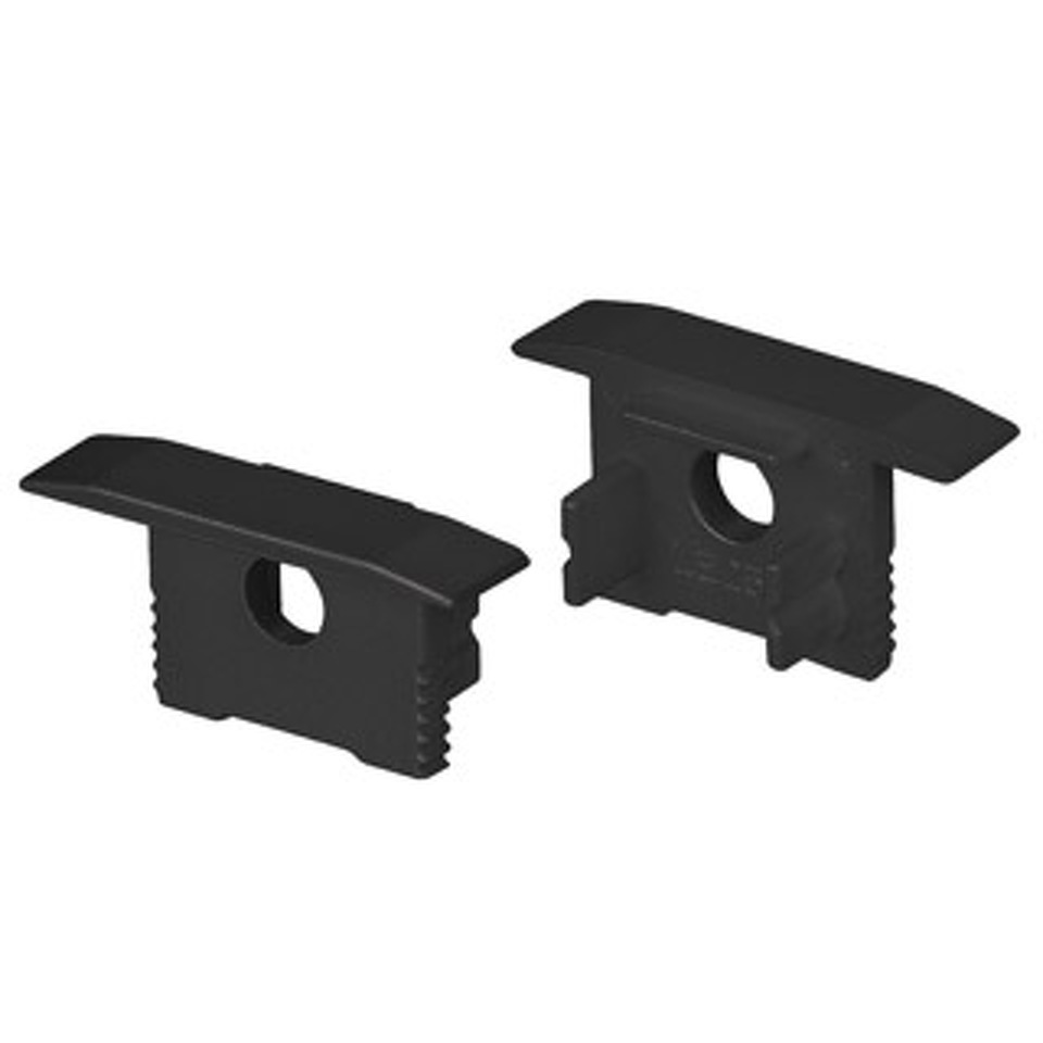Фото №1  Arlight Заглушка SL-SLIM-H13M-F25 BLACK с отверстием ( Пластик)