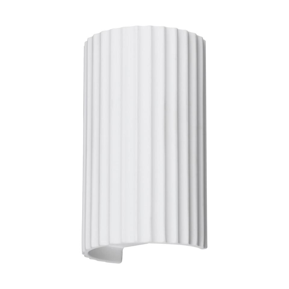 Фото №4  NOVOTECH 371016 OVER NT25 612 белый гипс Светильник настенный IP20 GU10 2*50W 220-240V YESO