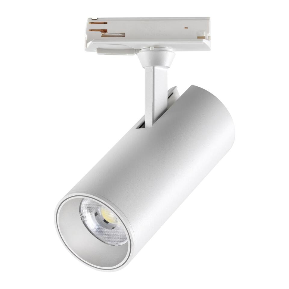 Фото №6  NOVOTECH 359159 PORT NT23 238 белый Светильник трековый однофазный трехжильный IP20 LED 24W 220V 3000К 2300Лм SELENE