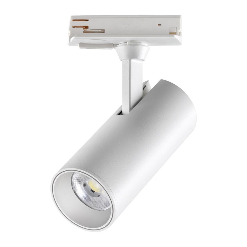 Фото №6  NOVOTECH 359151 PORT NT23 238 белый Светильник трековый однофазный трехжильный IP20 LED 15W 220V 3000К 1440Лм SELENE