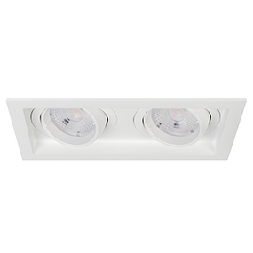 Фото Arlight Светильник MS-VORTEX-BUILT-S170x90-2x12W Warm3000 (WH-WH, 40 deg, 230V) ( IP20 Металл, 5 лет)