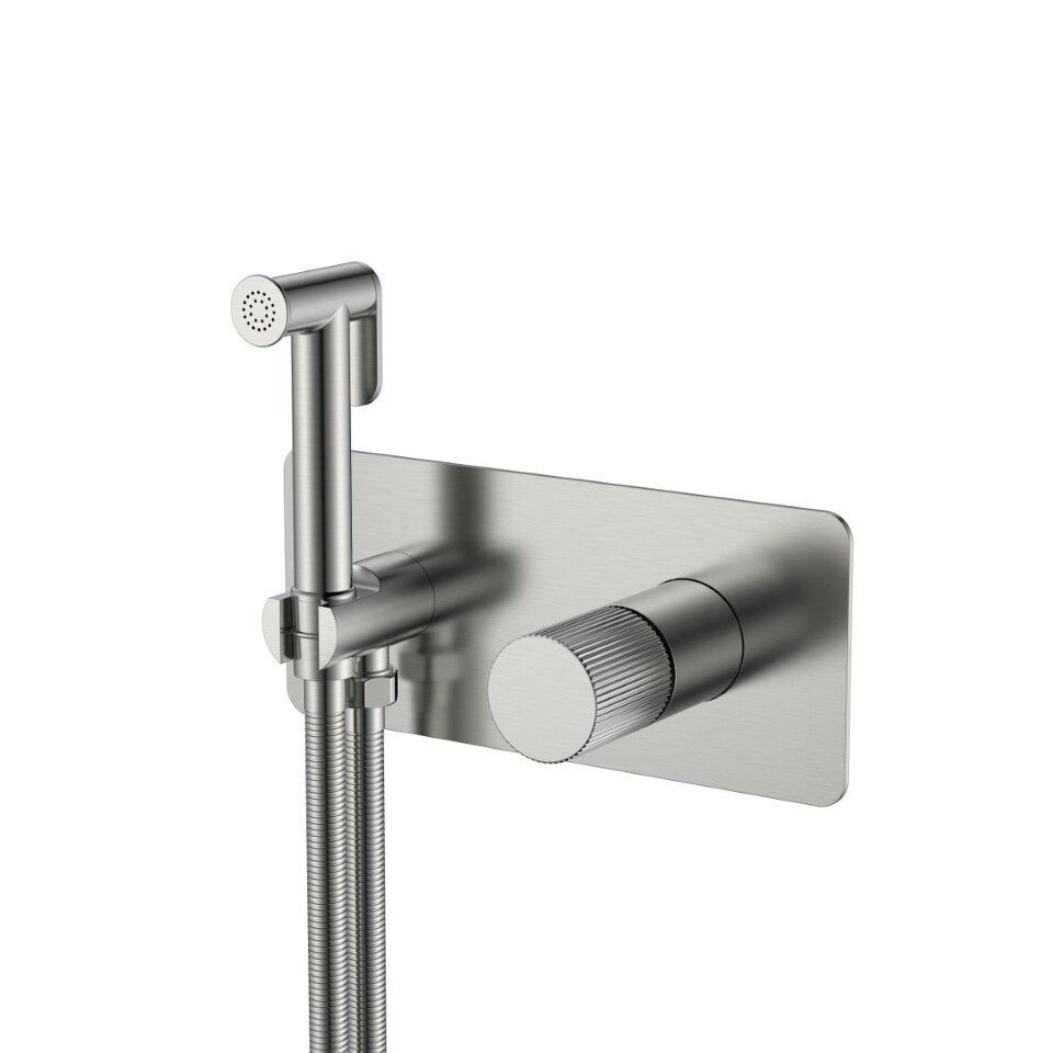 Фото №2  Boheme Смеситель гигиенический STICK NICKEL BRUSH LINEA