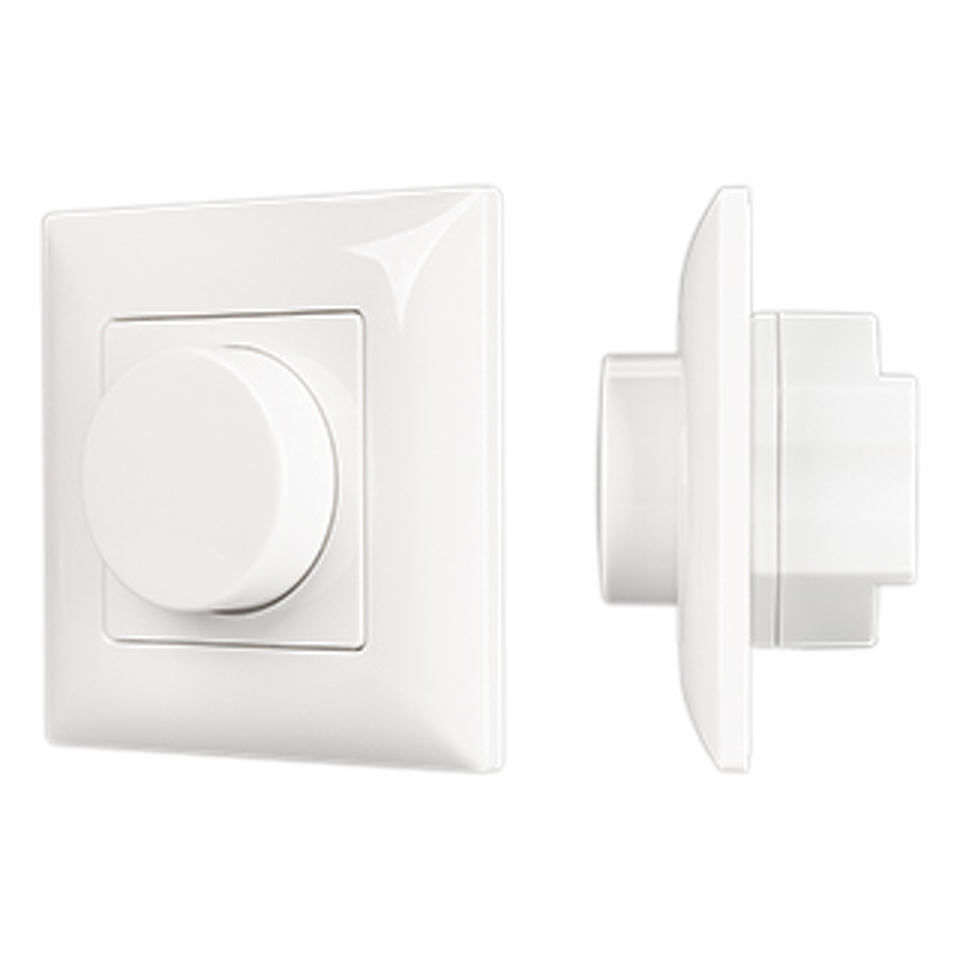Фото №1  Arlight Панель SMART-P14-DIM-P-IN White (230V, 1.5A, 0/1-10V, Rotary, 2.4G) ( IP20 Пластик, 5 лет)
