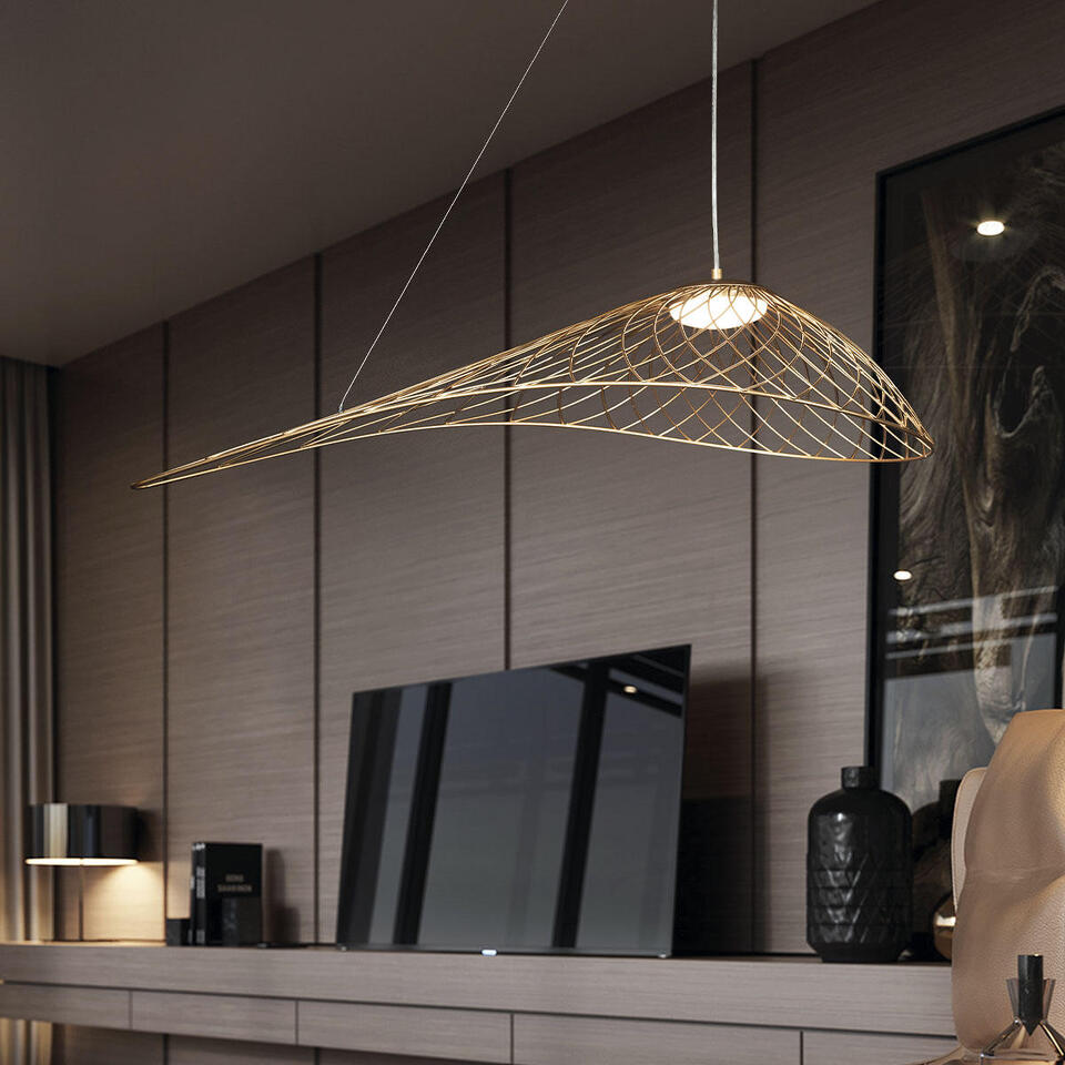 Фото №10  Подвесной светильник 10127/760 Gold Подвесной светильник LOFT IT Tressage
