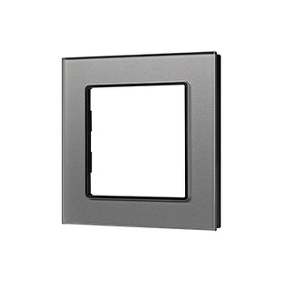 Фото №1  Рамка Arlight Рамка стеклянная FRM-GLARE-GS-1-GR ( -)