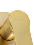 Превью фото №2  Смеситель для душа Mariani Kali B22179KL, золото брашированное