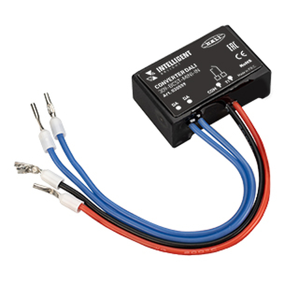 Фото №1  IARL INTELLIGENT ARLIGHT Конвертер DALI-309-BCST-MINI-IN (DALI bus) ( Пластик)