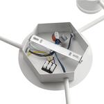 Превью фото №8  Люстра LUMION 8235/9C COMFI LN26 242 белый металл Люстра потолочная LED GX53 9*12W 220V GARETA