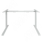 Превью фото №2  PULSE ФЮРТ Металлокаркас-стол телескопический 720х972/1172/1372х665 мм, белый (RAL9003, муар) (MF.30.725x1000x800.WT)