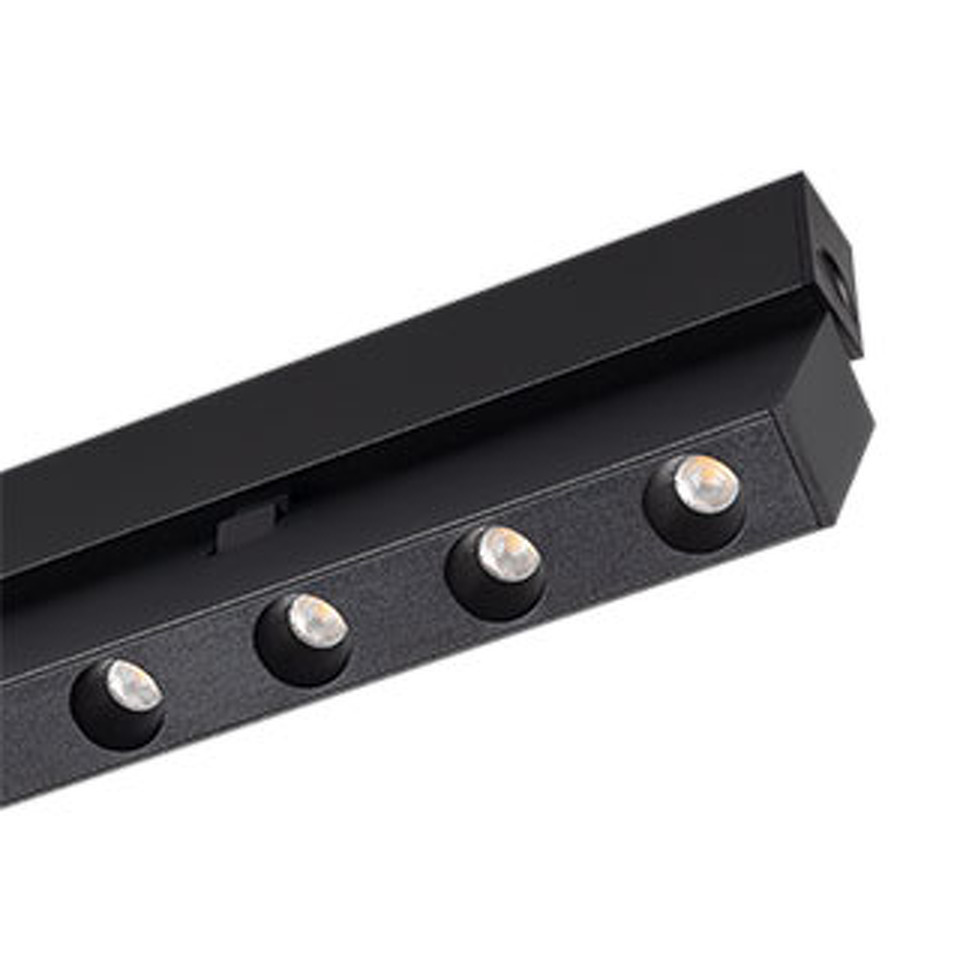 Фото №1  Arlight Светильник MAG-DOTS-FOLD-25-S200-6W Warm3000 (BK, 30 deg, 24V) ( IP20 Металл, 5 лет)