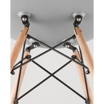 Превью фото №10  Стул Eames Style DSW оранжевый (разборный каркас)