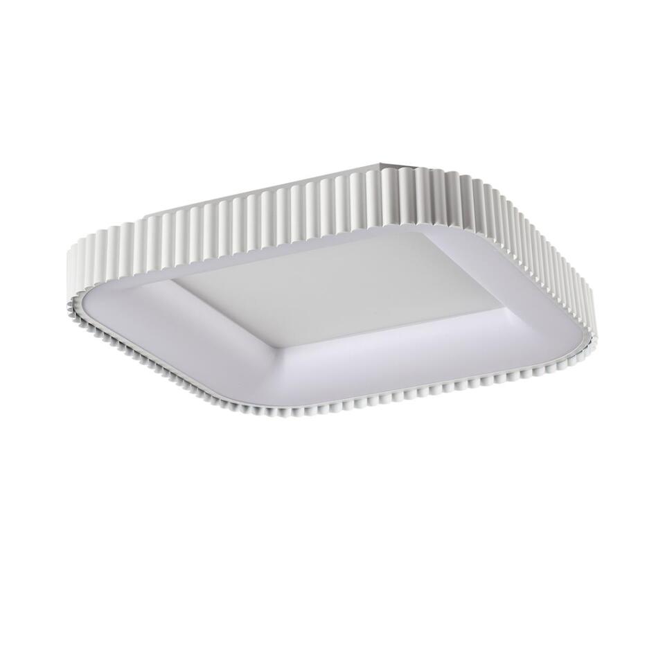 Фото №10  SONEX 7767/56L AVRA LED SN 578 Светильник металл/белый LED (56Вт+14Вт) 3000-6000K 500х500 IP43 пульт ДУ+подсветка SHARMEL