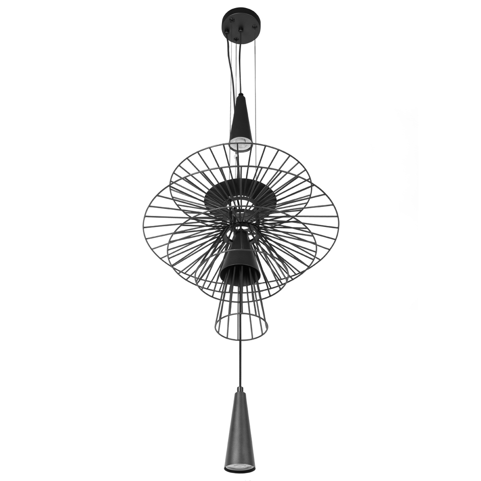 Фото №7  Подвесной светильник 10141/400 Black Подвесной светильник LOFT IT Star
