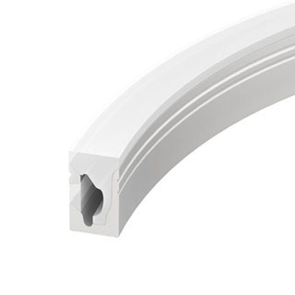 Фото №1  Arlight Силиконовый профиль WPH-FLEX-1018-SIDE-S10-5m WHITE ( Силикон)