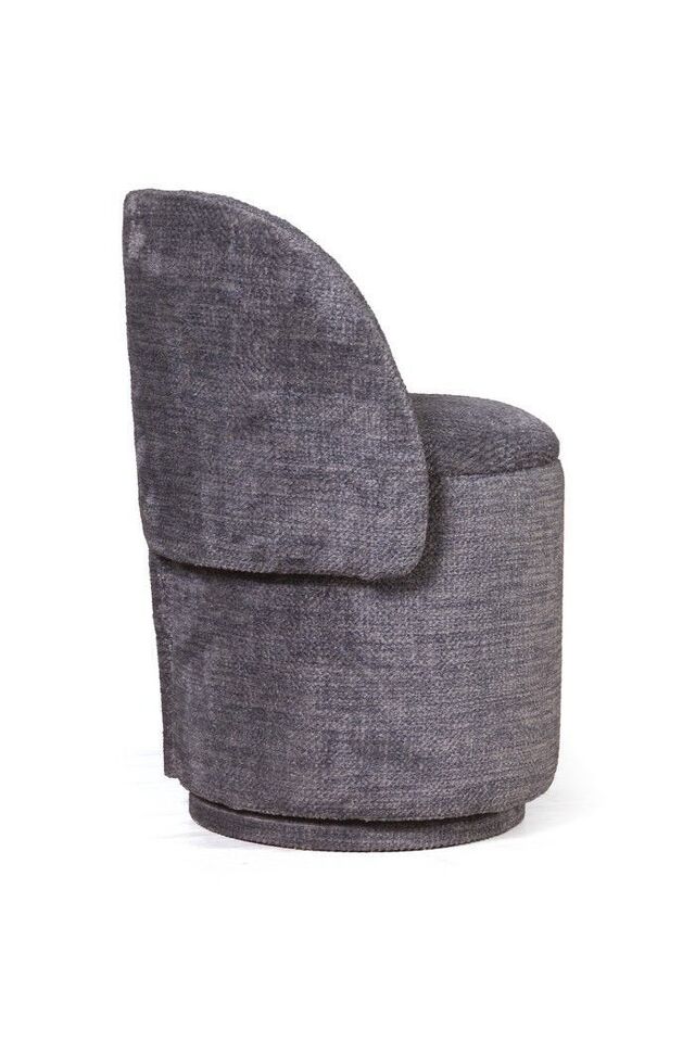 Фото №9  Top concept Пуф с кручением Бабл, микромех Rozy dark grey