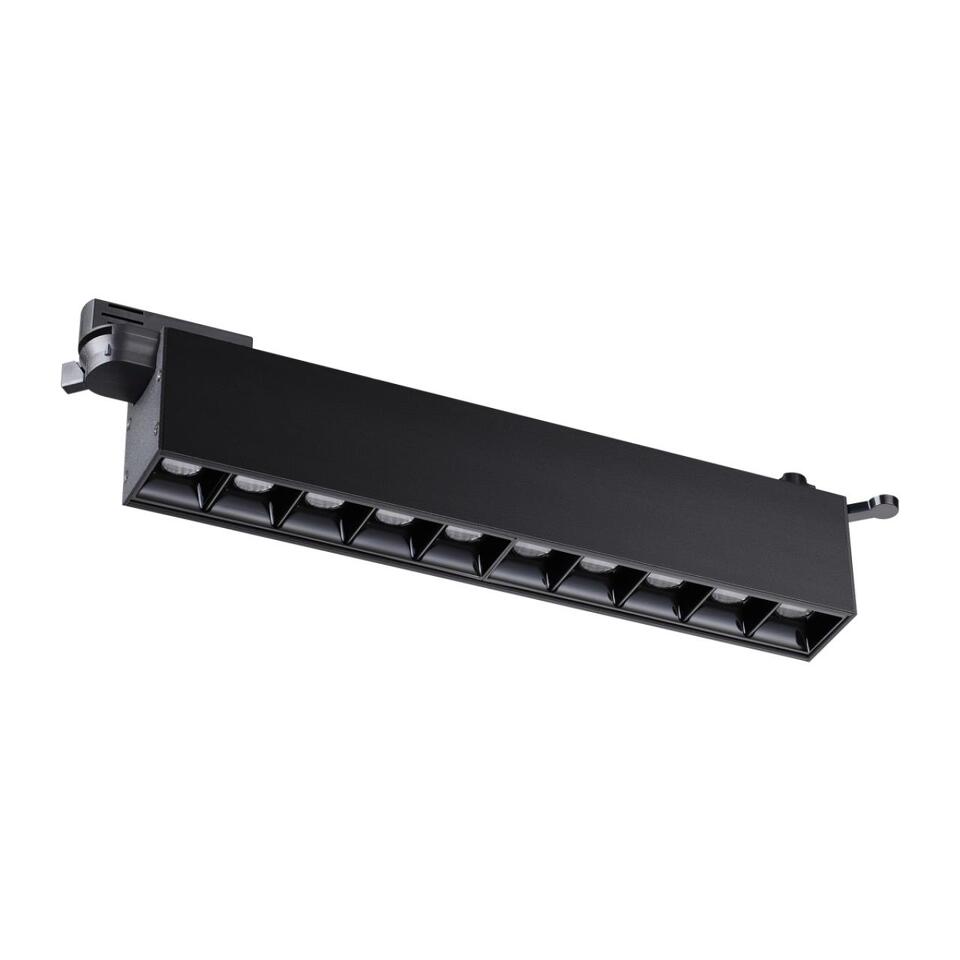 Фото №2  NOVOTECH 358831 PORT NT22 228 черный Светильник трековый однофазный трехжильный IP20 LED 4000K 16W 220V ITER