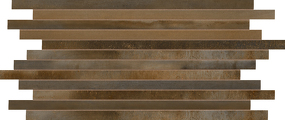 Фото ASCOT Мозаика STICK STEELWALK RUST RETT/LAPP 29,6X59,5