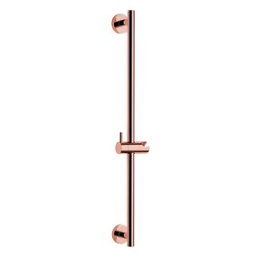 Фото 9958A1XX Palazzani MIDI душевая штанга из латуни 655 мм Розовое золото шлиф., PVD 86