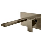 Превью фото №2  583212XX Palazzani Qadra внешняя часть смесителя для раковины Никель тёмный шлиф., PVD 82